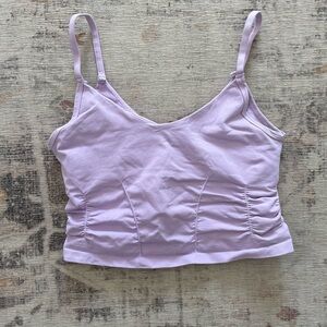 FP Movement by Free People Lavender Crop Top